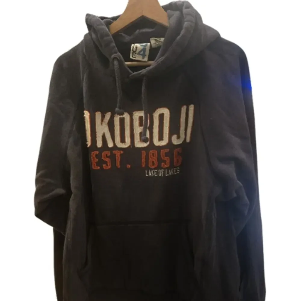 Blue84 Okoboji Long Sleeve Hoodie in Navy Blue – EUC Size Large
